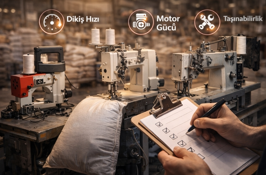 Çuval Ağzı Dikiş Makinası Seçerken Nelere Dikkat Edilmelidir?