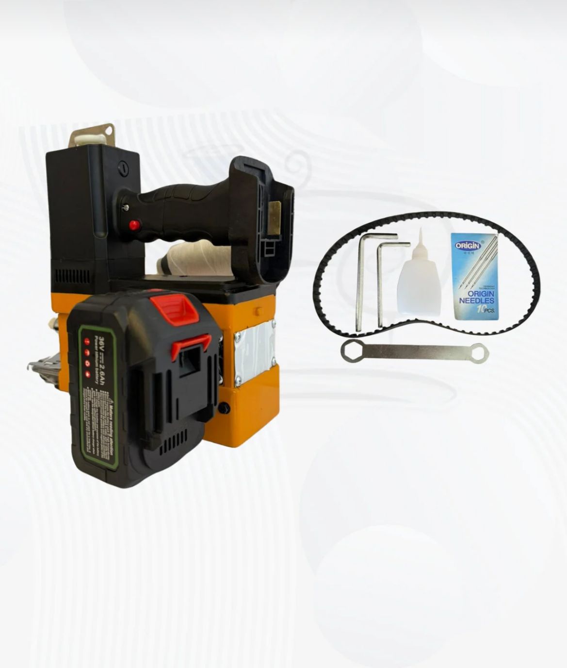 NEWPORT AKÜLÜ ÇUVAL AĞZI DİKİŞ MAKİNASI 